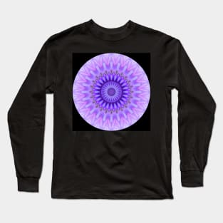 Vanilla Lily Mandala II Long Sleeve T-Shirt